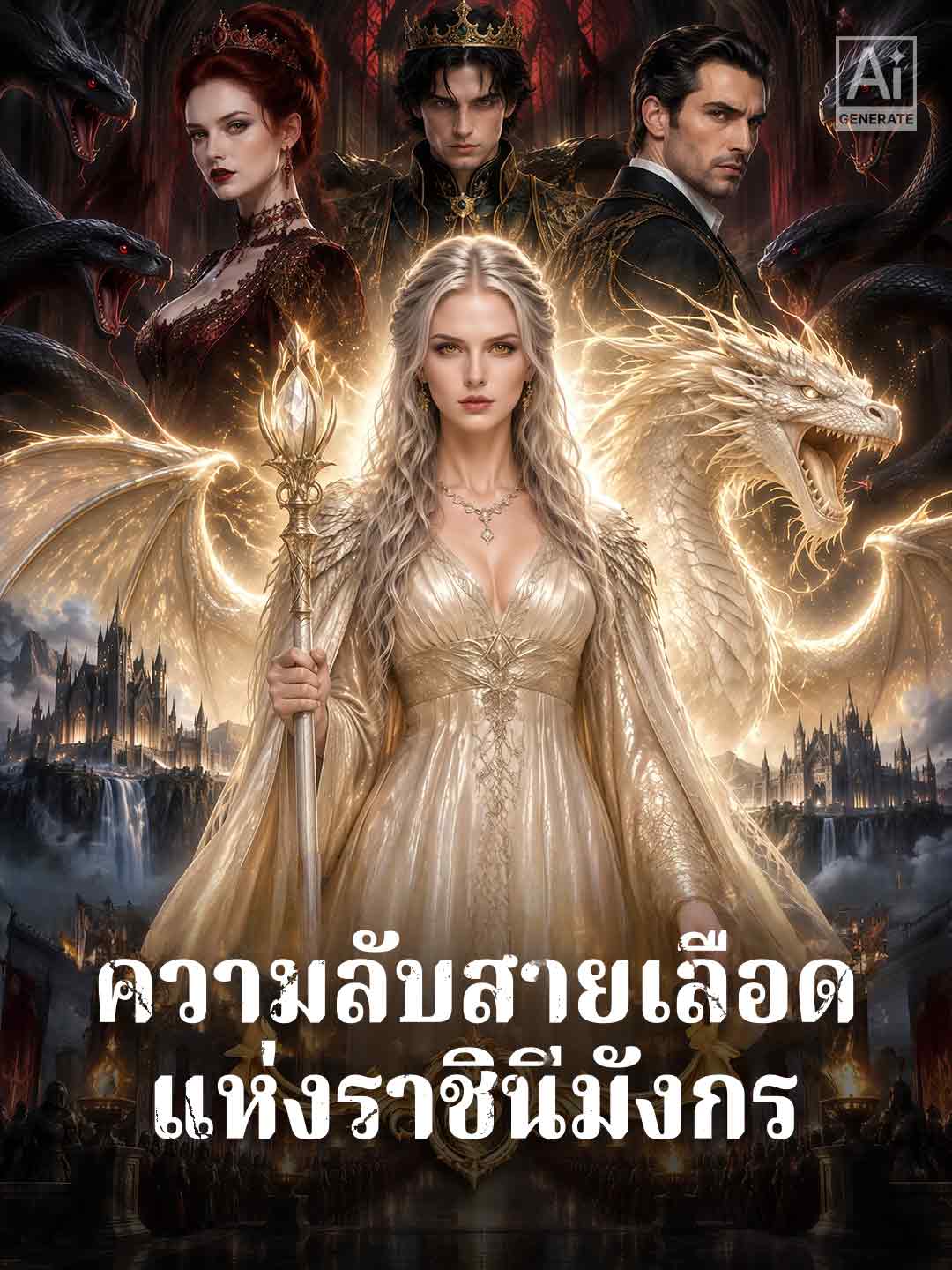 โปสเตอร์ ความลับสายเลือดแห่งราชินีมังกร