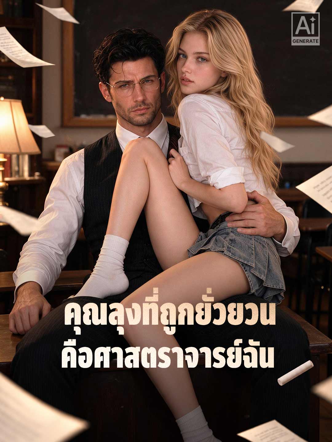 โปสเตอร์ คุณลุงที่ถูกยั่วยวนคือศาสตราจารย์ฉัน