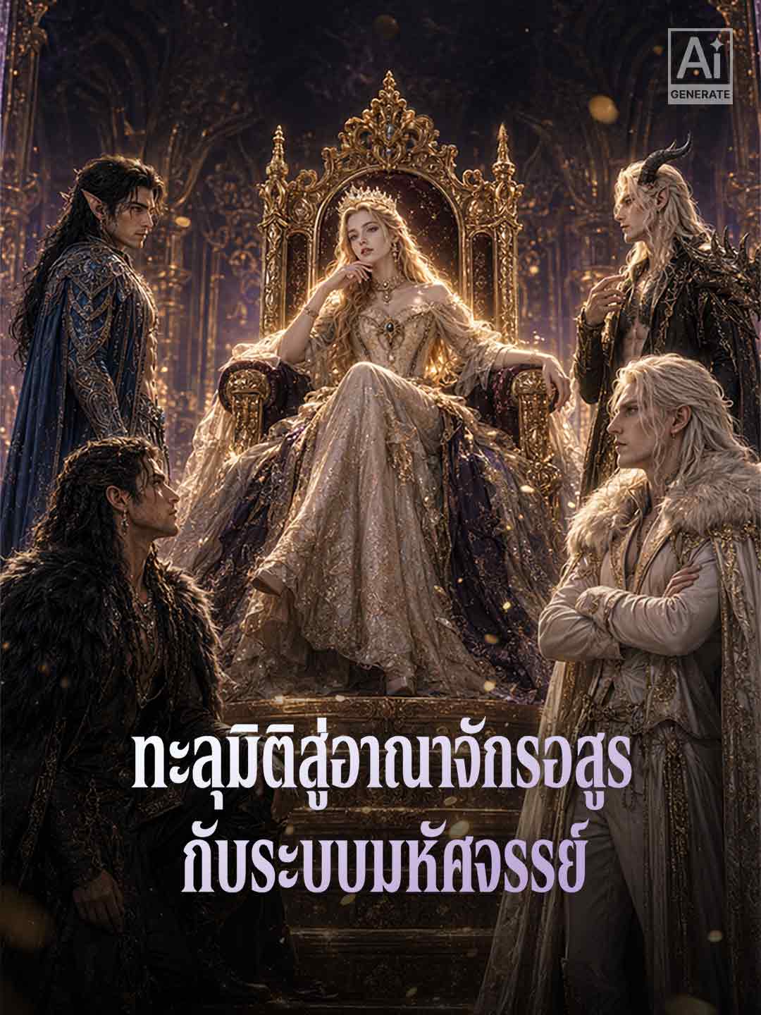 โปสเตอร์ ทะลุมิติสู่อาณาจักรอสูร กับระบบมหัศจรรย์