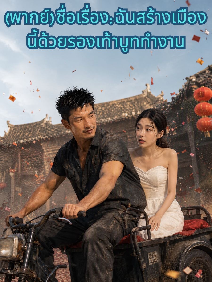 โปสเตอร์ (พากย์) ชื่อเรื่อง: ฉันสร้างเมืองนี้ด้วยรองเท้าบูททำงาน