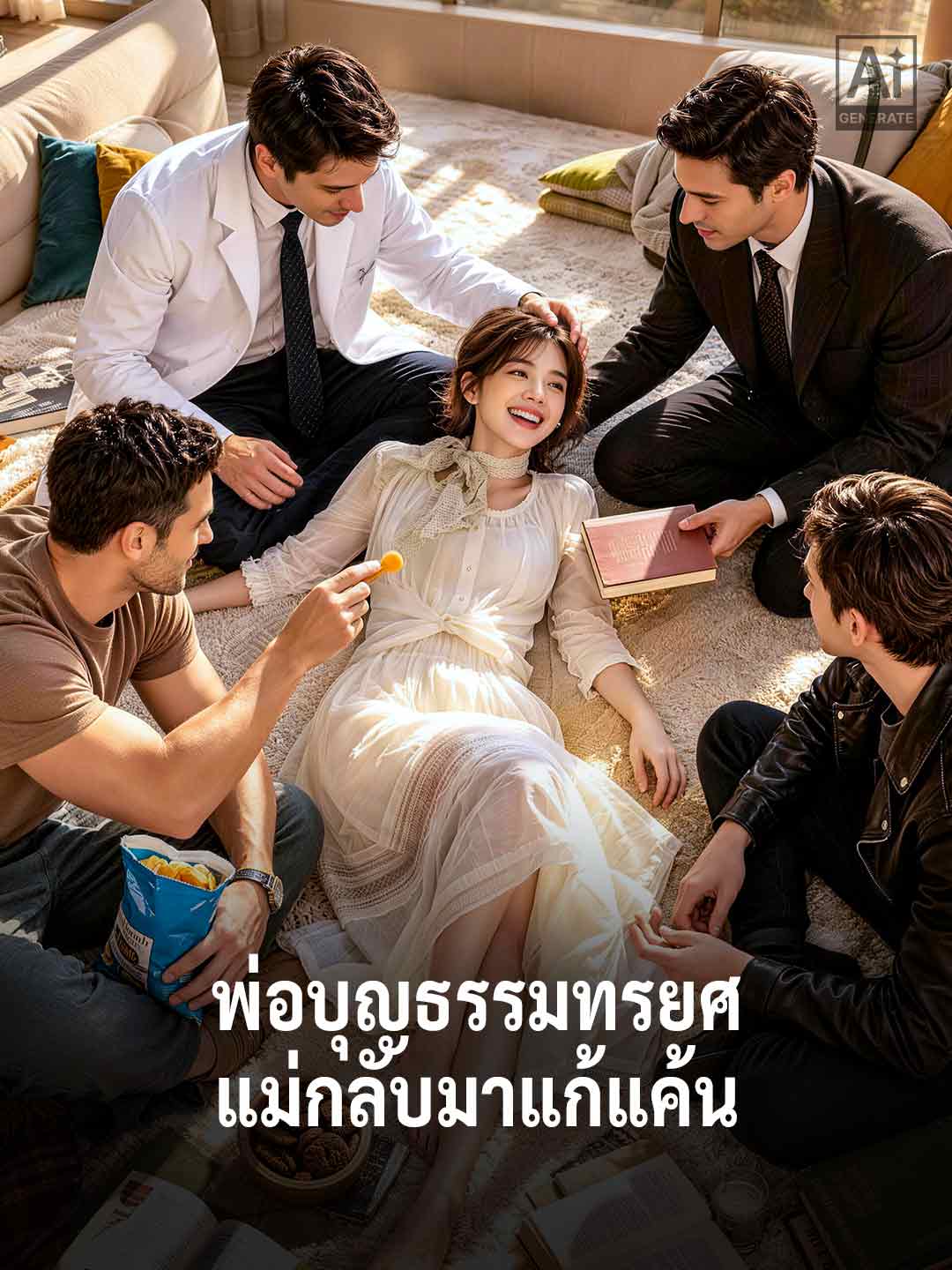 โปสเตอร์ พ่อบุญธรรมทรยศ แม่กลับมาแก้แค้น
