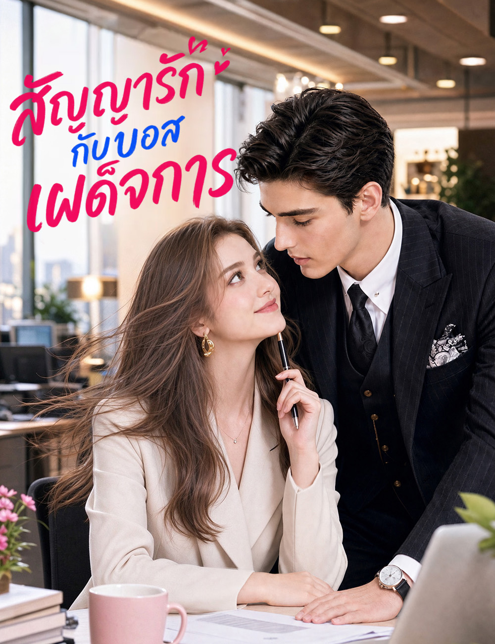โปสเตอร์ สัญญารักกับบอสเผด็จการ （ฉบับพากย์ ）
