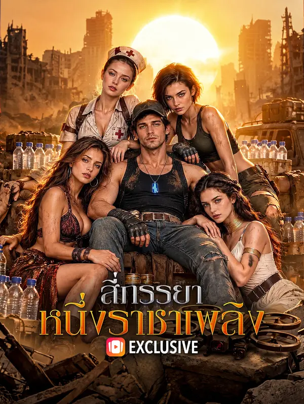 โปสเตอร์ สี่ภรรยา หนึ่งราชาเพลิง(พากย์เสียง)