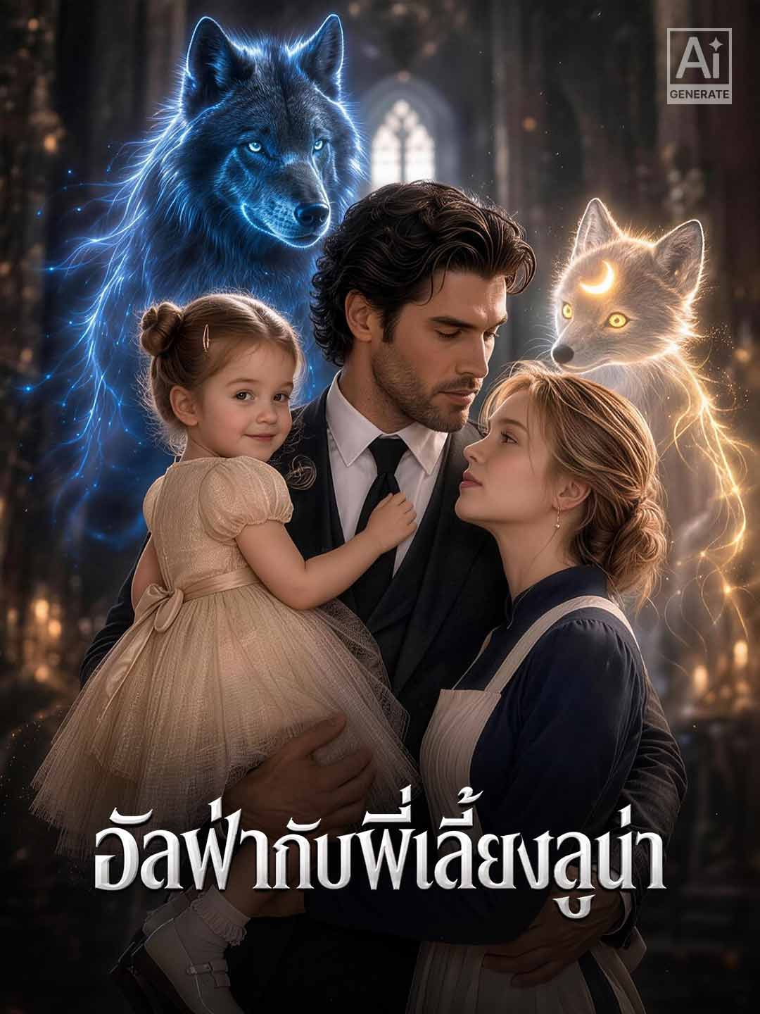 โปสเตอร์ อัลฟ่ากับพี่เลี้ยงลูน่า