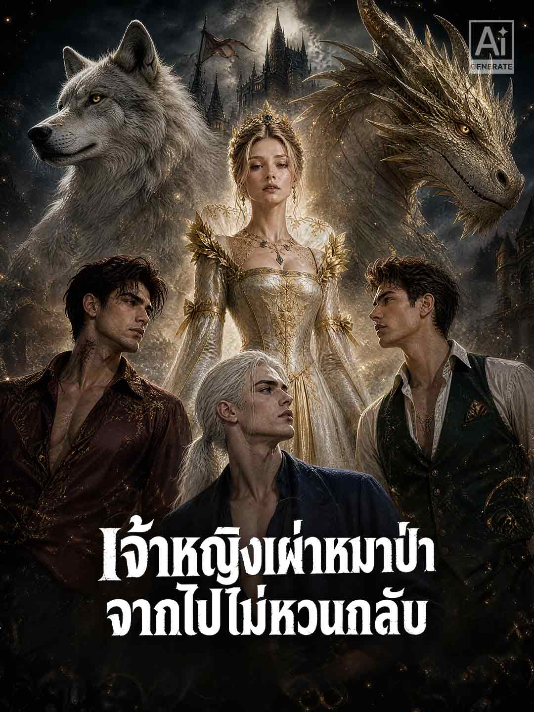 โปสเตอร์ เจ้าหญิงเผ่าหมาป่าจากไปไม่หวนกลับ